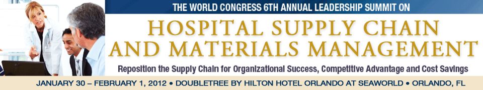 The World Congress 6th Annual Leadership Summit on Hospital Supply Chain and Materials Management