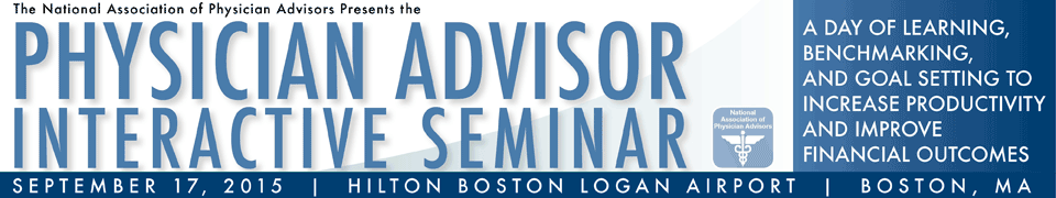 Physician Advisor Interactive Seminar
