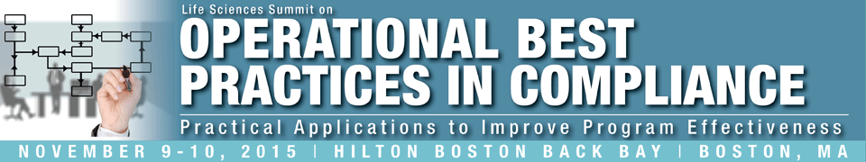Life Sciences Summit on Operational Best Practices in Compliance