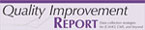 Quality Improvement Report  Logo